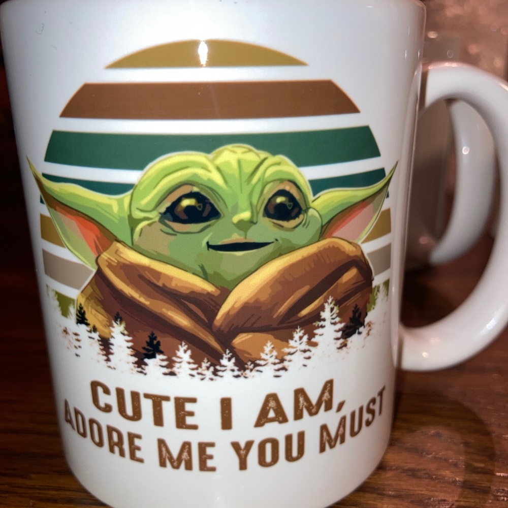 Cute Baby Yoda Mug